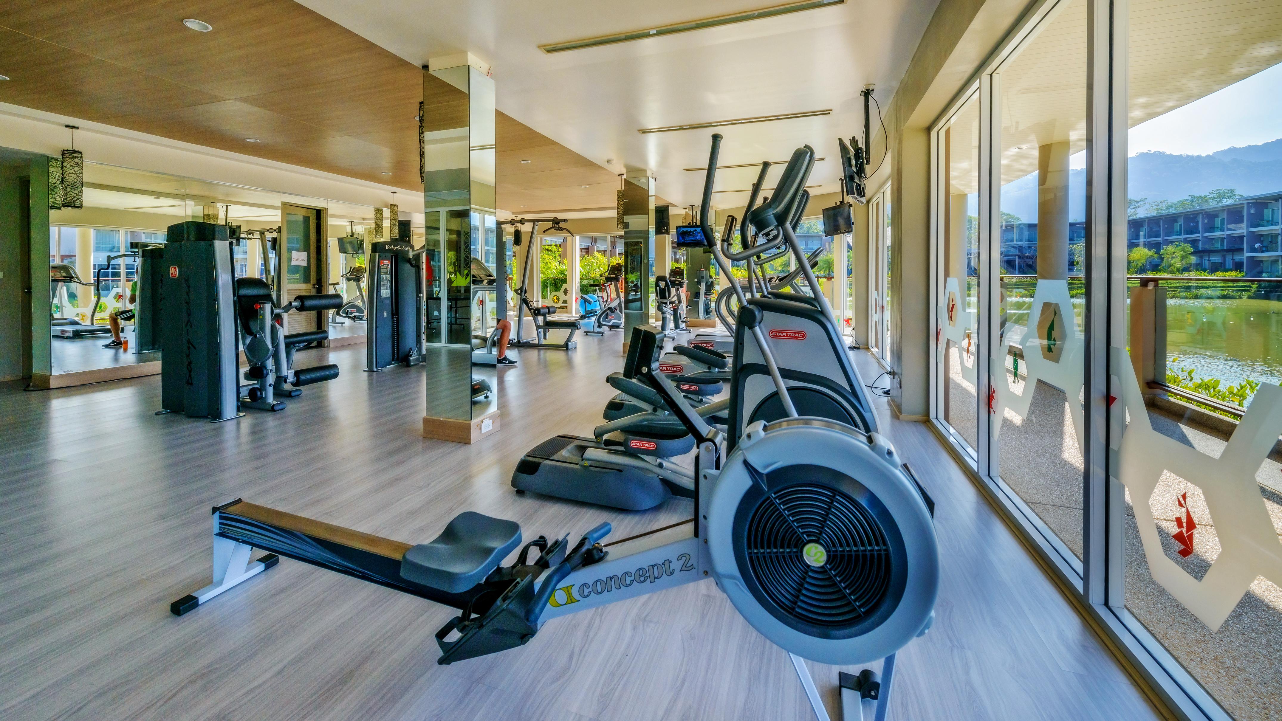 The Sands Khao Lak By Katathani - Sha Extra Plus Екстериор снимка A gym at a hotel