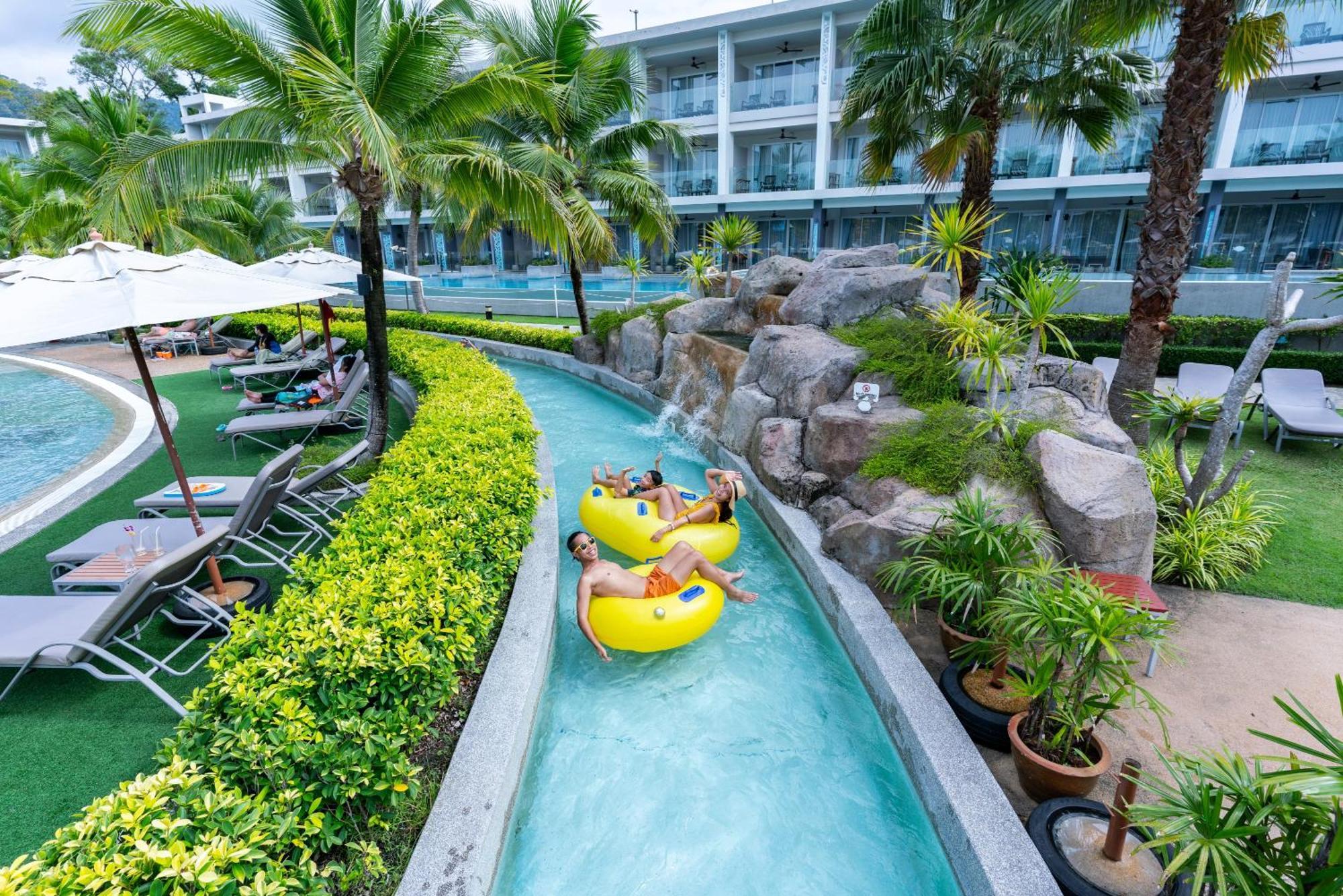 The Sands Khao Lak By Katathani - Sha Extra Plus Екстериор снимка The lazy river at the Royal Paradise Hotel & Spa